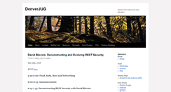 Desktop Screenshot of denverjug.org